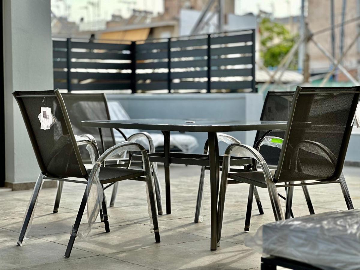 T&T Luxury Apartments - Rooftop Jacuzzi Athen Eksteriør billede